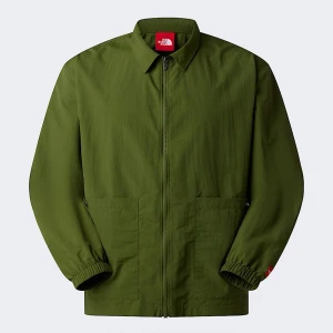 The North Face Nylonowa Koszula Z Długim Rękawem Unisex Red Box Woodland Green Rozmiar XXL male