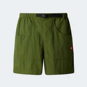 The North Face Nylonowe Szorty Z Paskiem Unisex Red Box Woodland Green Rozmiar  male