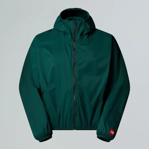 The North Face Pakowalna Wiatroodporna Kurtka Z Kapturem Unisex Red Box Hunter Green Rozmiar XL male