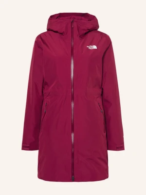 The North Face Parka Hikesteller rot CIEMNOCZERWONY