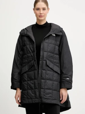 The North Face parka puchowa Dynamic kolor czarny zimowa NF0A8E7AJK31