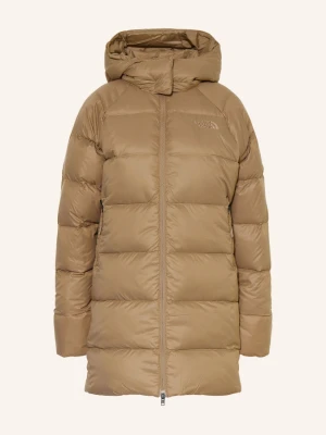 The North Face Parka Puchowa Hydrenalite City braun CAMELOWY