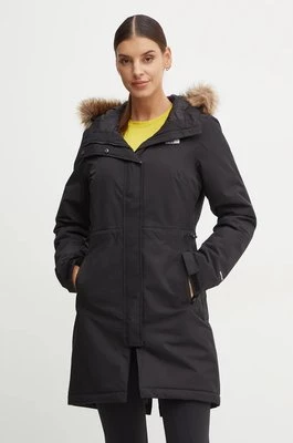 The North Face parka Zaneck Parka damska kolor czarny przejściowa NF0A4M8YKX71