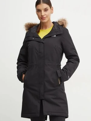 The North Face parka Zaneck Parka damska kolor czarny przejściowa NF0A4M8YKX71