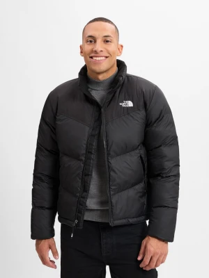The North Face Pikowana kurtka męska Mężczyźni Sztuczne włókno czarny jednolity,