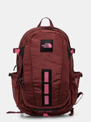 The North Face plecak Hot Shot kolor bordowy duży gładki NF0A3KYJBI71