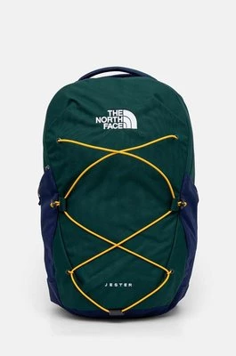The North Face plecak Jester 28l kolor zielony duży wzorzysty NF0A3VXF9O81