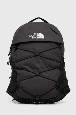 The North Face plecak kolor szary duży z aplikacją NF0A52SEYLM1-YLM1