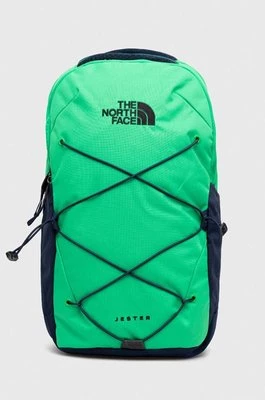 The North Face plecak kolor zielony duży gładki NF0A3VXFSOG1