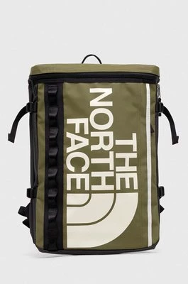 The North Face plecak kolor zielony duży z nadrukiem