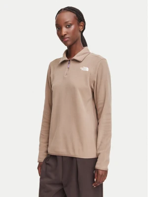 The North Face Polar Glacier NF0A8D2J Brązowy jasny Regular Fit