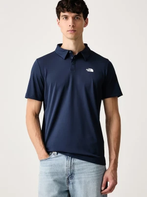The North Face polo sportowe granatowy