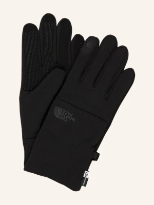 The North Face Rękawiczki Sportowe Etip Umożliwiające Obsługę Ekranów Dotykowych schwarz CZARNY