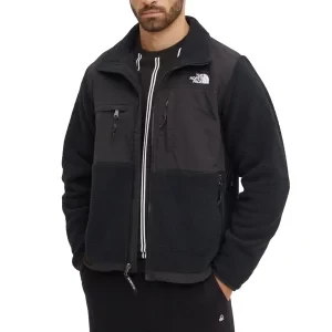 The North Face Retro Denali Jacket NF0A88XHJK31, Męskie, Czarne, kurtki zimowe, poliester, rozmiar: XL