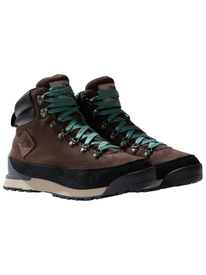The North Face Skórzane buty trekkingowe "Back to Berkeley IV" w kolorze brązowo-błękitnym rozmiar: 42,5