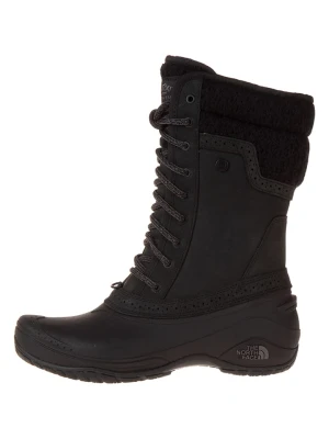 The North Face Skórzane kozaki zimowe "Shellista II Mid" w kolorze czarnym rozmiar: 37
