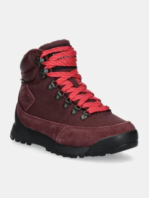 The North Face śniegowce Back to Berkeley IV Textile Waterproof damskie kolor fioletowy NF0A81796IN1