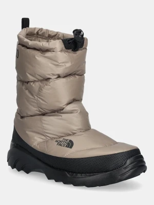 The North Face śniegowce Nuptse kolor zielony NF0A8D90DHO1