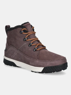 The North Face śniegowce Sierra Mid Lace kolor czerwony NF0A4T3XC9R1