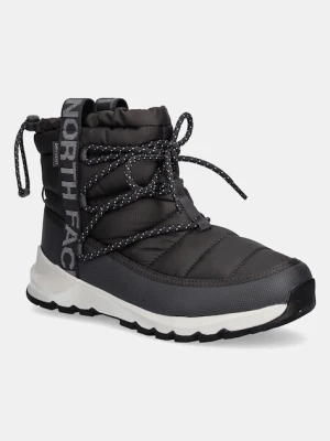 The North Face śniegowce Thermoball Lace Up kolor szary NF0A5LWDCIH1