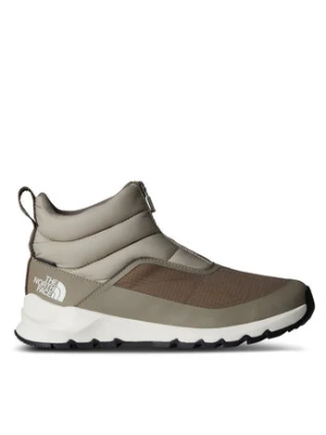 The North Face Śniegowce W Thermoball Progressive Zip Ii Wp NF0A5LWF5II1 Szary