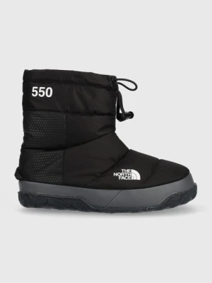 The North Face śniegowce WOMEN S NUPTSE APRES BOOTIE kolor czarny