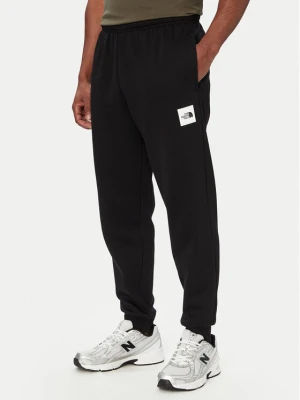 The North Face Spodnie dresowe Box Half Dome NF0A8JB0 Czarny Regular Fit