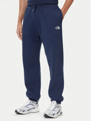 The North Face Spodnie dresowe Essential NF0A8C1F Granatowy Relaxed Fit
