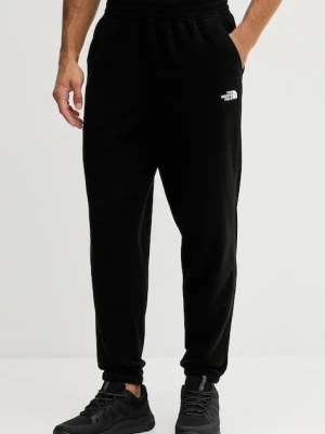 The North Face spodnie dresowe męskie kolor czarny gładkie NF0A8D0TJK31