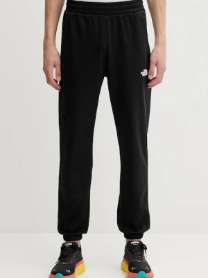 The North Face spodnie dresowe Reaxion 2.0 męskie kolor czarny gładkie NF0A8DRSKS71