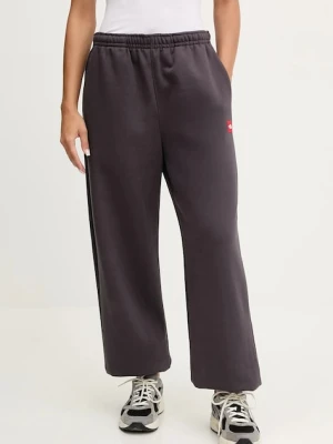 The North Face spodnie dresowe Redbox damskie kolor szary gładkie NF0A8EG20SA1