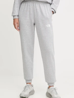 The North Face spodnie dresowe Simple Dome damskie kolor szary melanżowe NF0A8C1YDYX1