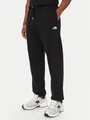 The North Face Spodnie dresowe TNF™ Essential Terry Simple Dome NF0A8FDF Czarny Regular Fit