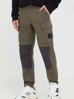 The North Face spodnie męskie kolor zielony proste