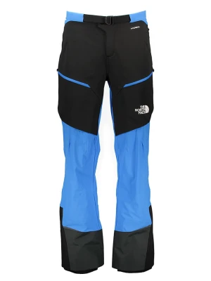 The North Face Spodnie narciarskie "Dawn Turn" w kolorze niebiesko-czarnym rozmiar: S