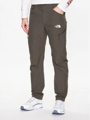 The North Face Spodnie outdoor Explo NF0A7Z96 Zielony Regular Fit
