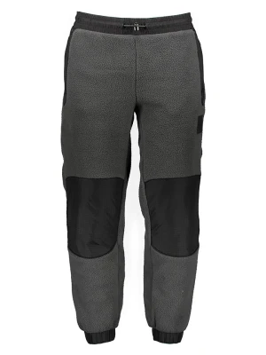 The North Face Spodnie polarowe "Fleeski" w kolorze szaro-czarnym rozmiar: XL