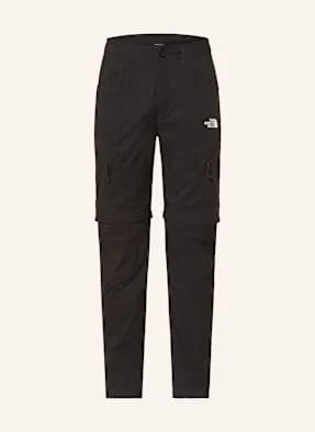 The North Face Spodnie Z Odpinanymi Nogawkami Exploration schwarz