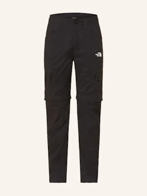The North Face Spodnie Z Odpinanymi Nogawkami Exploration schwarz