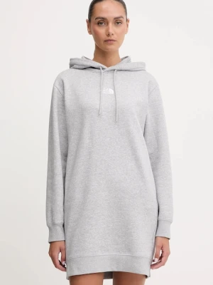 The North Face sukienka Essential Relaxed kolor szary mini oversize NF0A8EEEDYX1