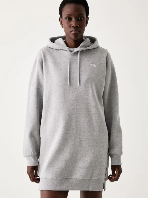 The North Face sukienka z bawełną Essential szary