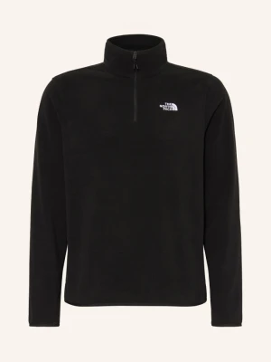The North Face Sweter Typu Troyer Z Polaru Glacier schwarz CZARNY