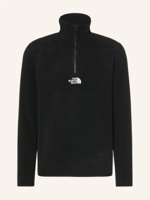 The North Face Sweter Typu Troyer Z Polaru Glacier schwarz CZARNY