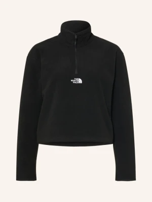 The North Face Sweter Typu Troyer Z Polaru Novelty schwarz CZARNY