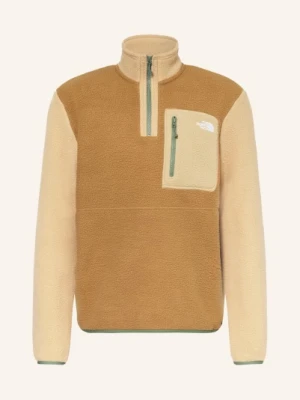 The North Face Sweter Typu Troyer Z Polaru Yumiori beige