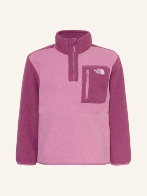 The North Face Sweter Typu Troyer Z Polaru Yumiori lila