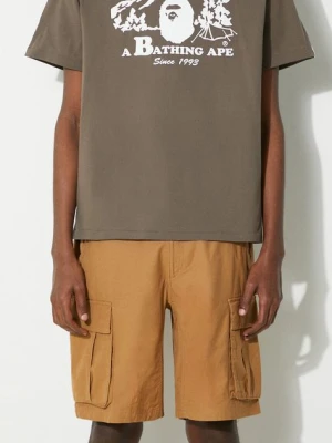 The North Face szorty bawełniane M Anticline Cargo Short kolor brązowy NF0A55B61731