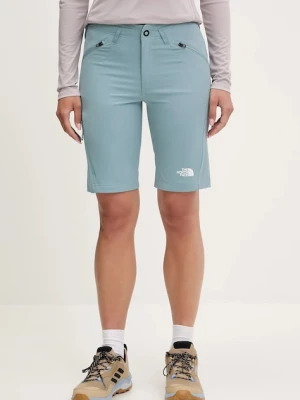 The North Face szorty outdoorowe Speedlight Slim damskie gładkie high waist NF0A826C4261