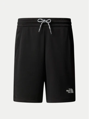 The North Face Szorty sportowe Never Stop NF0A86U4 Czarny Regular Fit