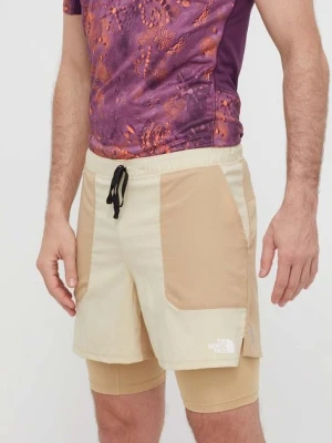 The North Face szorty sportowe Sunriser męskie kolor beżowy NF0A88SGPV61 NF0A88SGPV61